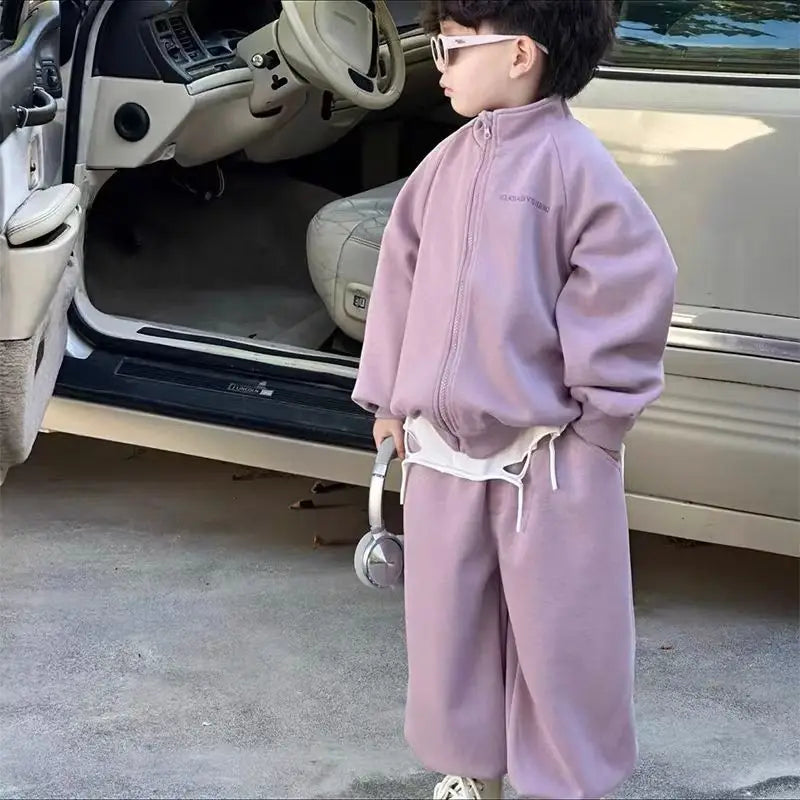 Coat Set Sweatshirt Children's Clothing Boys Kids Boy Clothes 7 8 Years 12 Top Bottom Year Old Junior Boys' Autumn Winter Boy´s