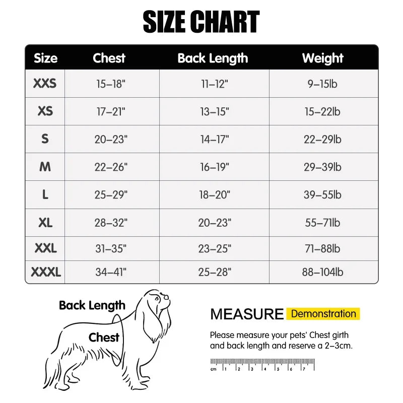 Recovery Suit for Dogs Cats After Surgery Professional Pet Recovery Shirts Dog Abdominal Wounds Bandages Prevent Licking Clothes