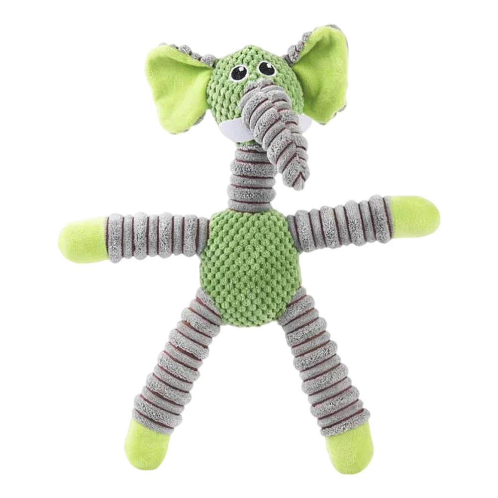 Large Dog Sound Squeaky Toys Interactive Dog Toys Squeaky Plush Dog Chew Toys for All Breed Sizes for Small Large Dogs