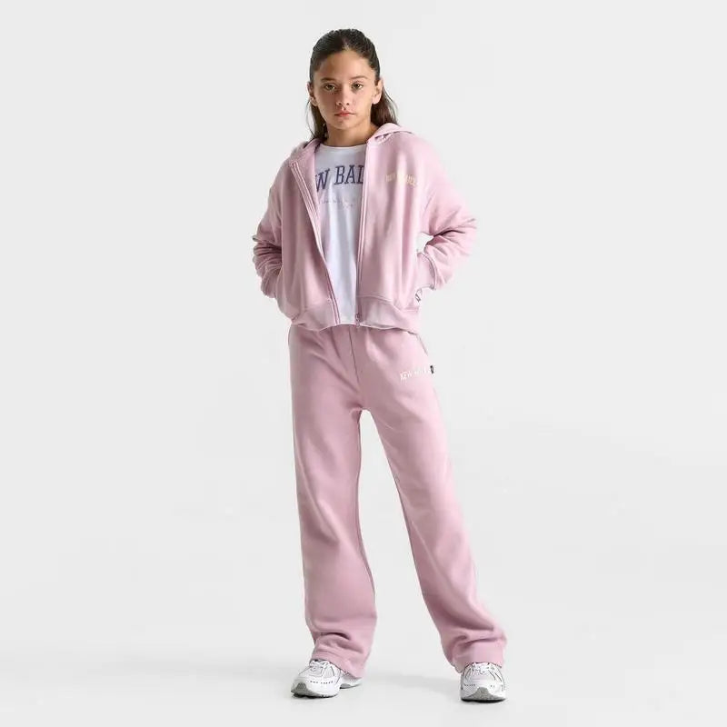 New Balance | Girls' New Balance Arch Graphic Full-Zip Hoodie