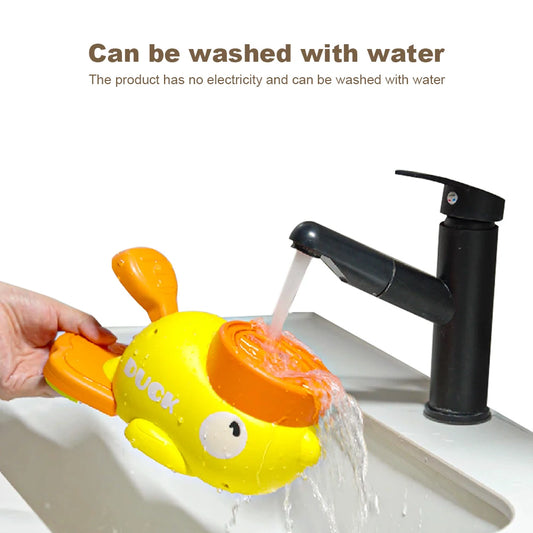 Yellow Duck Dog Slow Feeder Adjustable Pet Automatic Feeder Non Slip Pet Interactive Toy for Dog Cat Intelligent Training Toy