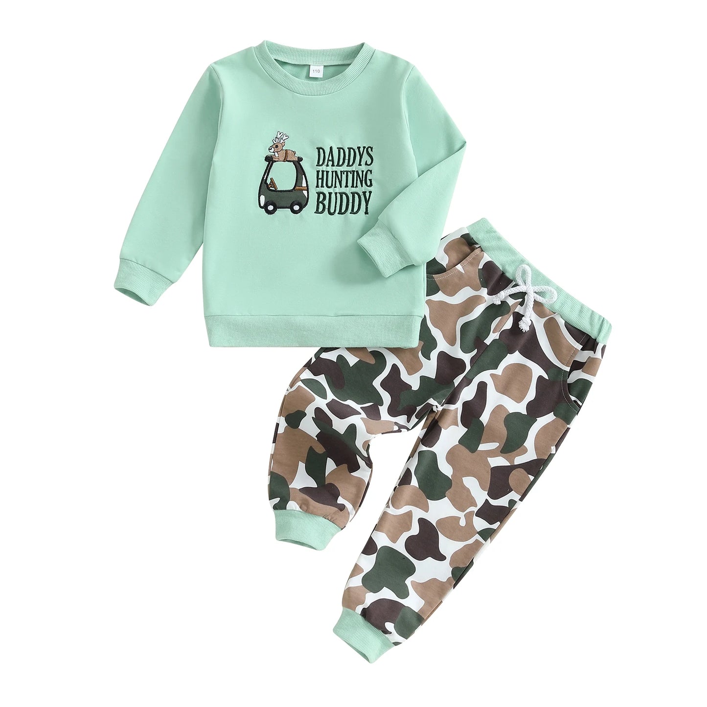 Boys 2-piece Set Stylish Long Sleeve Graphic Tee with Cozy Jogger Pants for a Trendy Fall Look