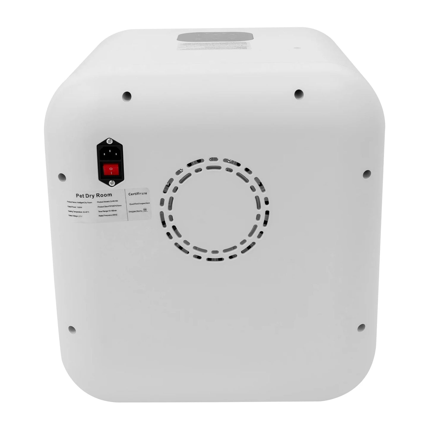 62L Automatic Pet Dryer Box Puppy Drying Machine Smart Pet Grooming Hairdryer Intelligent Temperature Control for Dogs Cats