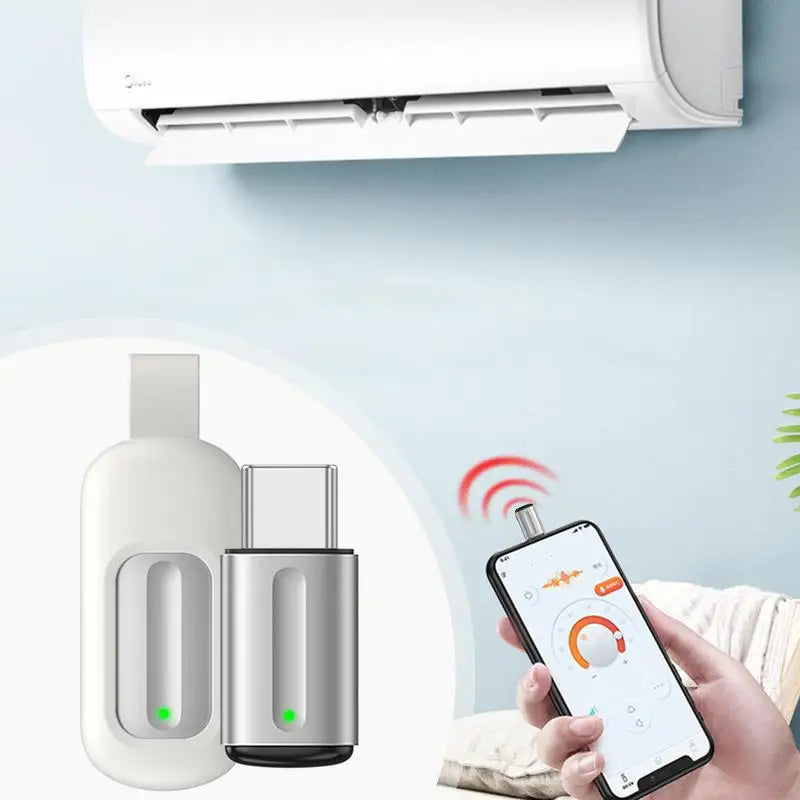 IR Smart Phone Adapter Small Home Appliances IR Remote Control Adapter Plug And Play Electronics Accessory For Classroom