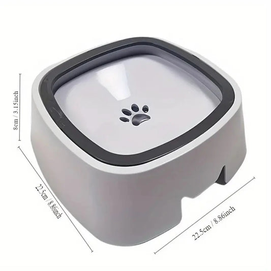 Filtered Water Bowl for Dogs - Spill-Resistant & Portable with Floating Filter