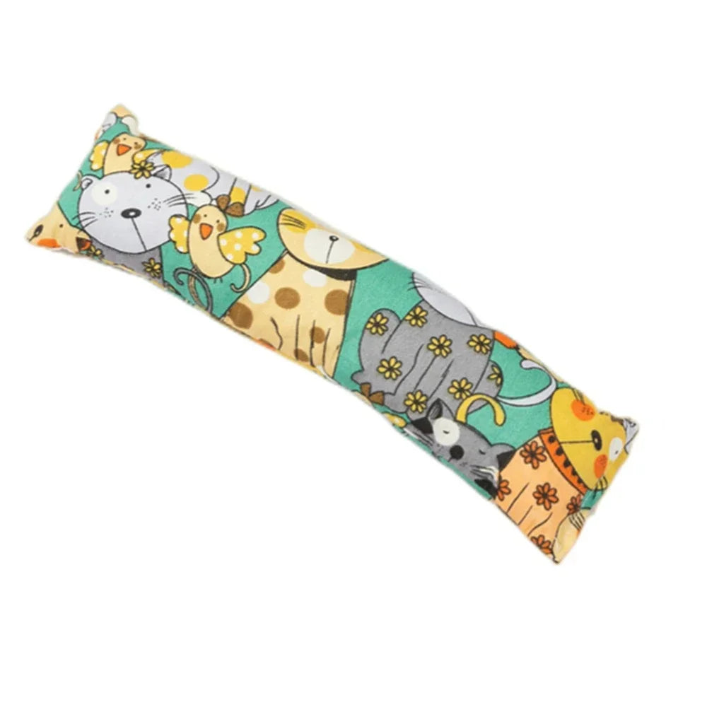 Catnip Kicker Pillow Toys Interactive Cat Kicker Chew Gift Toy Bite Resistant Catnip Toy for Kitten, Catnip Filled Cartoon Mice