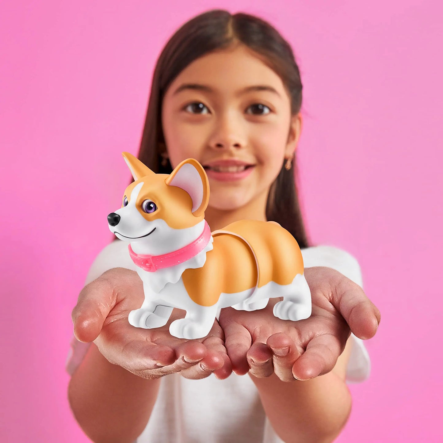 Pets Alive Booty Shakin' Pups Interactive Mini Dog Toys That Walk and Waggle Simulation Electronic Puppy Toys for Children
