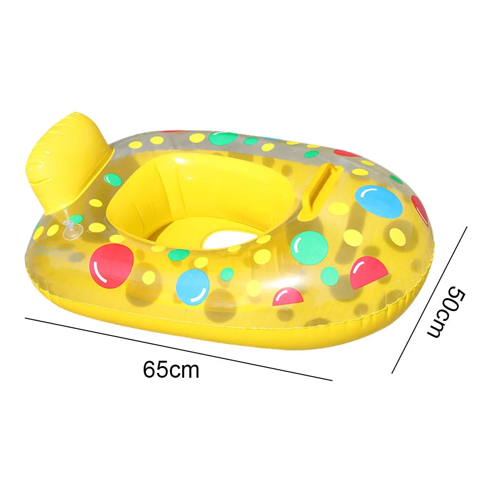 Inflatable Swimming Rings Baby Water Play Games Seat Float Boat Child Swim Circle Fun Pool Bathtub Beach Party Summer Water Toy