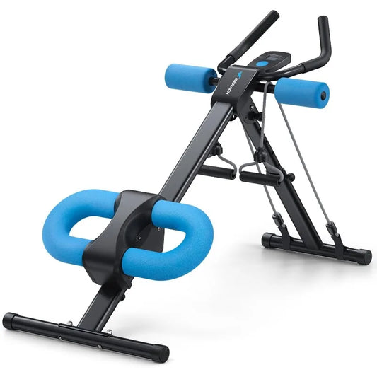 Ab Machine, Ab Workout Equipment, Adjustable Ab Trainer Machine for Abs Workout at Home Gym, Foldable