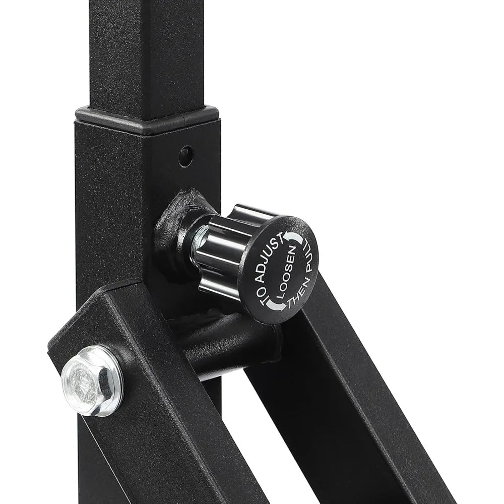 Exercise Equipment Squat Machine Trainer Rowing Machine for Ab Workout Glutes Black Modern Style 264.55lbs Weight Capacity