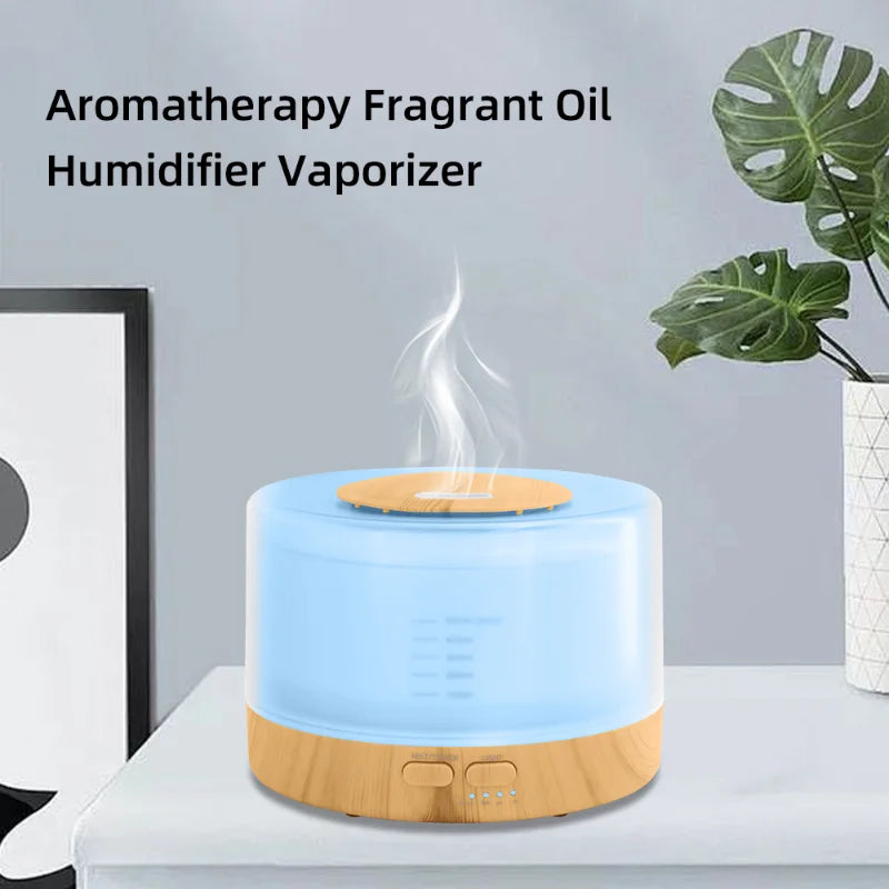 18.6oz Essential Oil Diffuser with Soundwave Tech, USB Powered, Remote Control, Auto-Off Safety, Perfect for Home & Office Decor