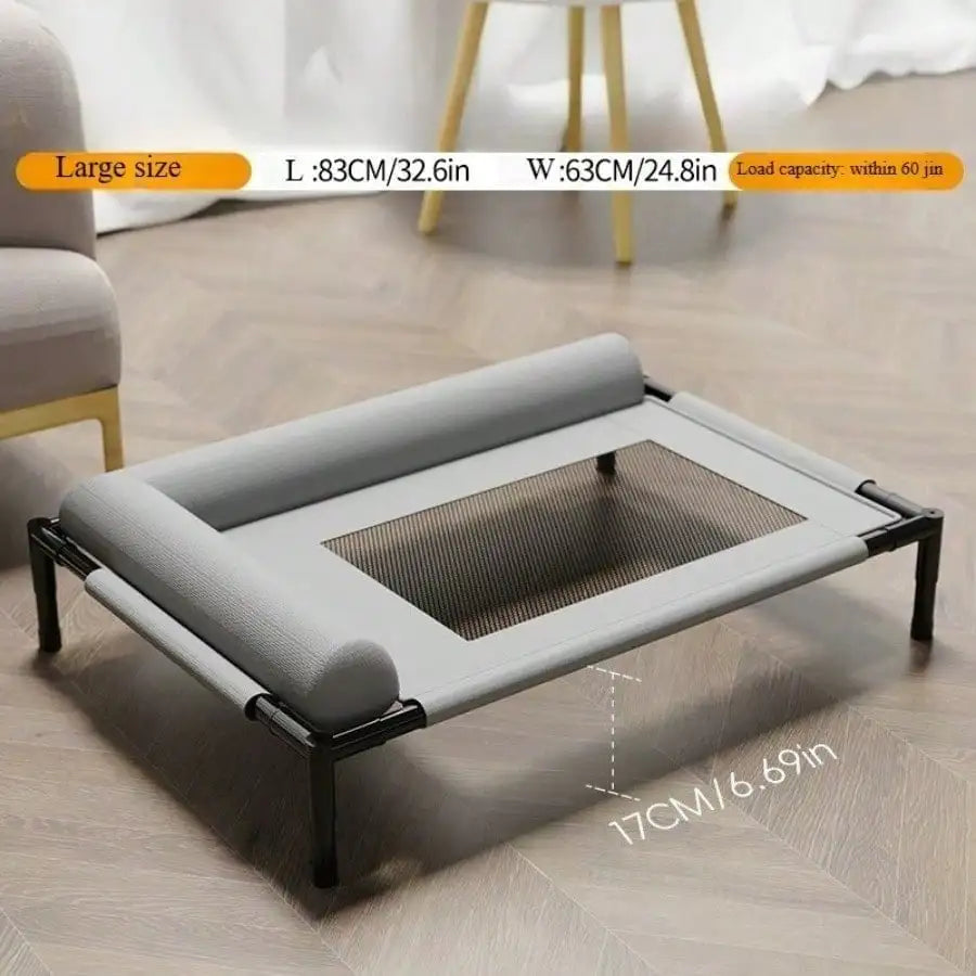 1pc Dog Marching Bed All Seasons Universal Dog Nest Removable and Washable Off The Ground Cat Bed Summer Moisture-proof Pet Bed