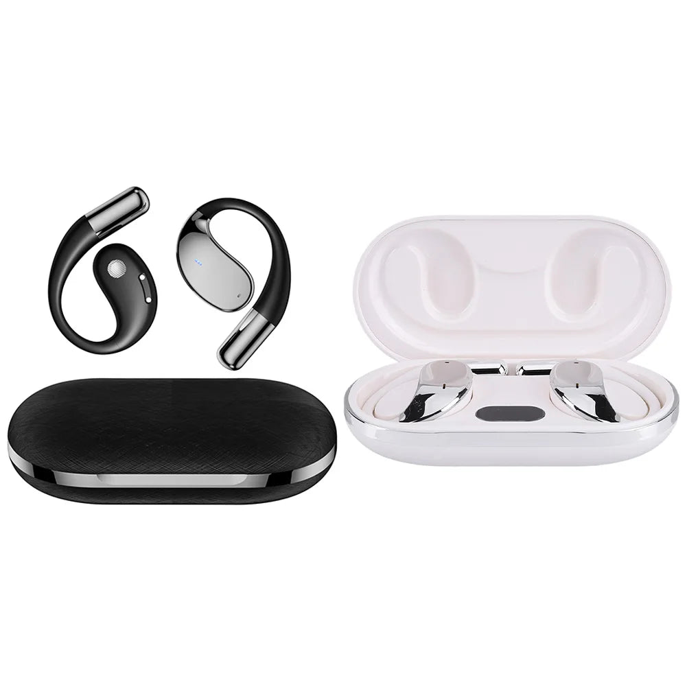3-in-1 AI Translator Earbuds Earhooks Headset Bluetooth-Compatible 5.4 Smart Voice Translator HiFi Sound Fit for Android and iOS