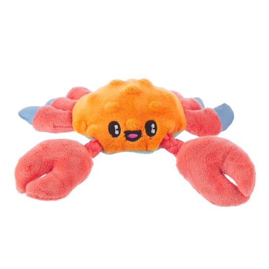 Plush Dog Toys Sally Bitefoot Crab, for Dogs of All Sizes