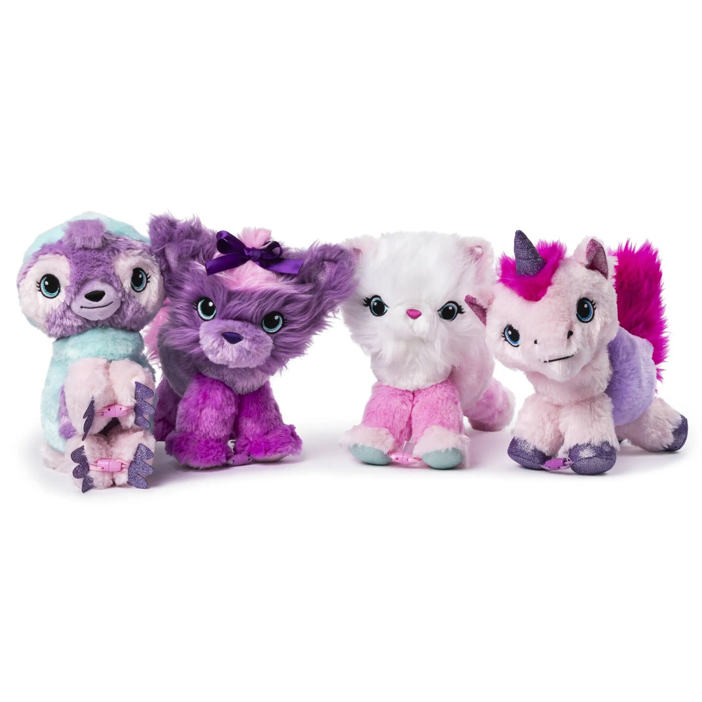 Twisty Petz Cuddlez Snowpuff Unicorn Transforming Wearable Plush Pet Toys Snugglez Sloth Cuddlez Puppy Collectible Plush for Kid