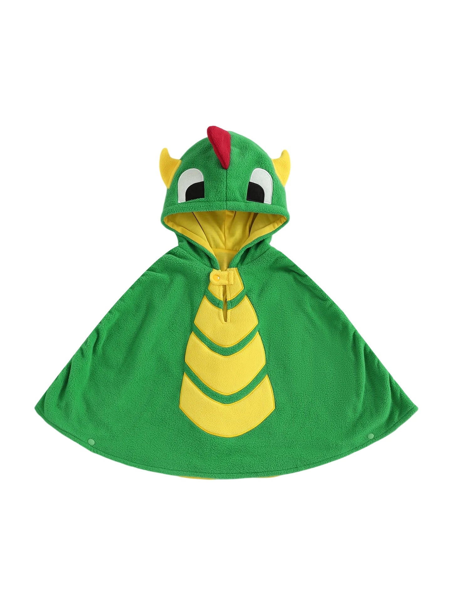 Dinosaur Costume for Kids Halloween Party Animal Hooded Cape Dress Up Clothes for Boys and Girls Fun Outfit for Trick or