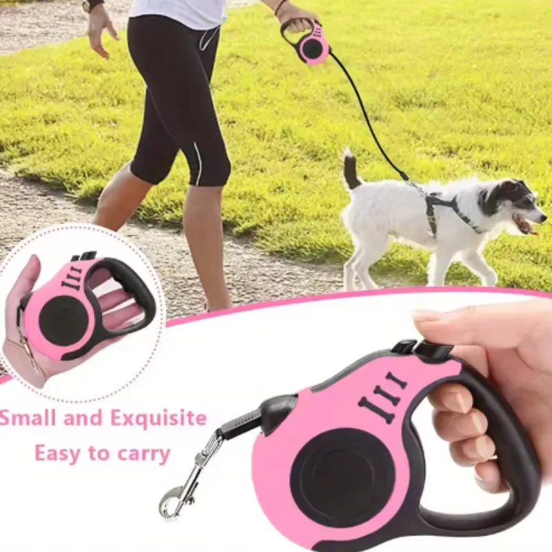 Pet leash small and medium-sized dogs and dogs automatic telescopic traction device portable dog walking pet supplies